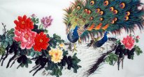 Павлин - китайской живописи