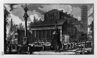 Lihat Of The Facade Of The Basilica Of St Cross Di Yerusalem