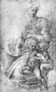 Мадонна ребенок и святого Иоанна Крестителя