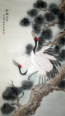 Crane - Chinesische Malerei