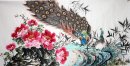Peacock - Lukisan Cina