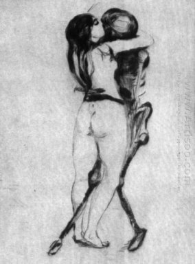 Girl And Death 1894