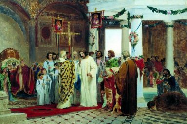 O batismo do príncipe Vladimir