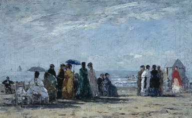 The Beach At Trouville 1869