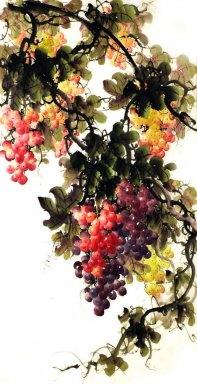 Grapes - Chinese Painting