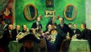 Portrait de groupe des peintres du monde de l'Art 1920