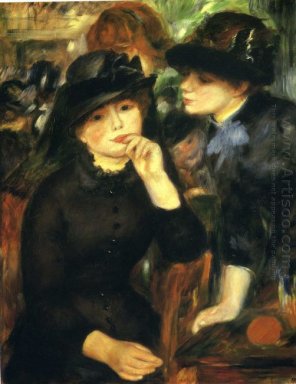 Duas meninas no preto 1881