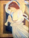 An Angel Playing A Flageolet 1878
