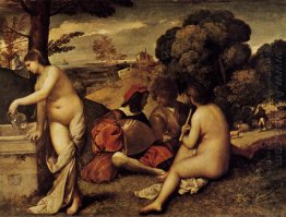Pastoral Konsert Fête Champetre 1509