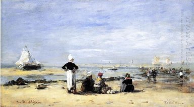 Maré baixa em Trouville