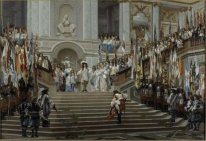 Mottagning av Le Grand Condé på Versailles