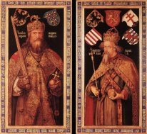 kejsaren Karl den store och kejsaren Sigismund