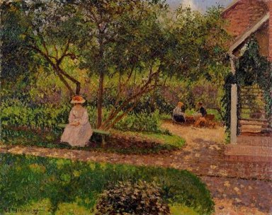 Angolo del giardino in eragny 1897