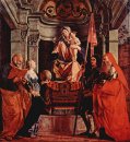 Altar Of Santa Cristina Al Tiverone Main Board Madonna Enthroned