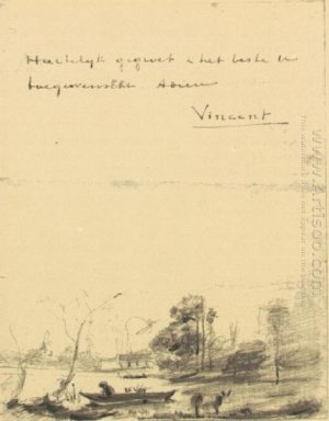 Kota D Avray L Etang Au Batelier 1875