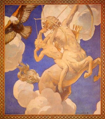 Chirone e Achille 1921