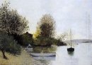 Fischer am Ufer der Loire 1889