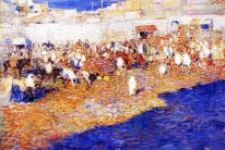 Марокканская рынка 1887