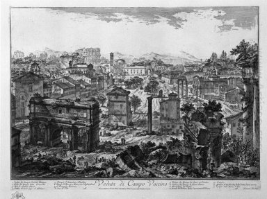 Vue du Campo Vaccino