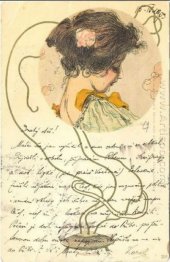 Chefes das meninas em um círculo 1901 3