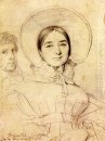 Madame Jean Auguste Dominique Ingres Född Madeleine Chapelle Ii