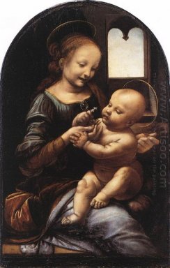 Madonna mit einer Blume Madonna Benois