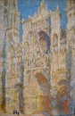 Rouen Catedral fachada ocidental Luz Solar 1894