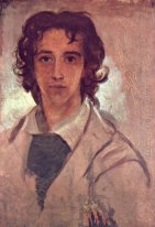 Autoportrait en jeune homme 1834