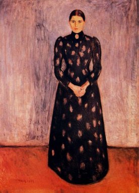 Retrato de Inger Munch 1892