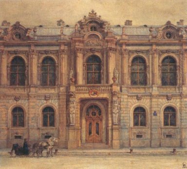 La mansión de la condesa Z. I. Yusupova