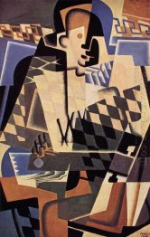 Harlequin Dengan Gitar