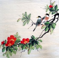 Birds & Flowers - Pittura cinese