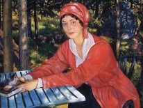 Портрет графини Grabowska 1917