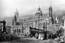 Palermo katedralen, teckning av Leitch, gravyr av JH Le Keux