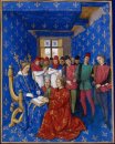 Eerbetoon van Edward Iii van Philip 1460