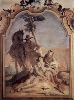 Анжелика сопровождается Пастыря кто заботится Medorus с травами