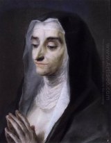 Porträtt av Syster Maria Caterina