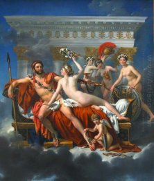 Marte Desarmado por Vênus e as três benevolências 1824