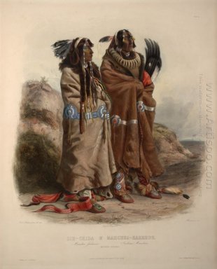 Mandan indianen