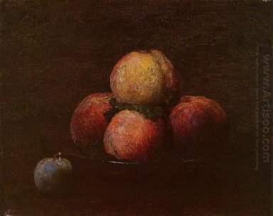Peaches And A Plum 1879