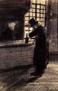 Man i en Village Inn 1883