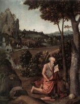 Rotsachtig Landschap met Saint Jerome