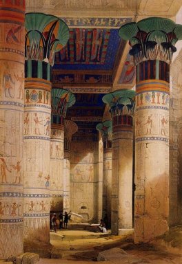 Portico do templo do Isis em Philae