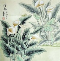 Bloemen - Chinees schilderij