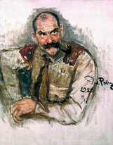 Retrato de um Gallen Kallela 1920