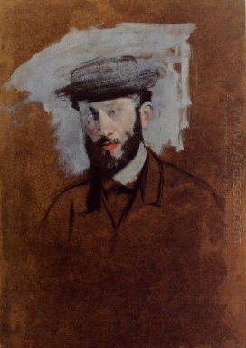 Porträt von Eugène Manet Studie