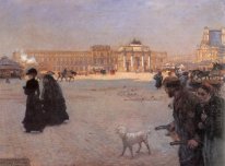 La Place du Carrousel, Paris: The Ruins of Tuilerierna