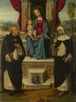 De Maagd en Kind met Heiligen