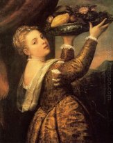 Meisje met een fruitmand (Lavinia) 1555-58