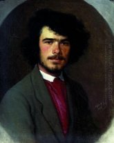 Porträt einer Agronom M E Vyunnikov 1868